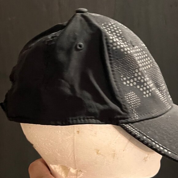 Russell‎ Athletic Baseball Hat Mens Black Strapback Cap (GS2) - Picture 2 of 5